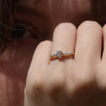 Load image into Gallery viewer, Saule 40 Pırlanta Yüzük