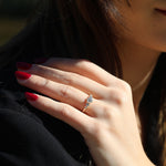 Load image into Gallery viewer, Esmeralda Pırlanta Yüzük