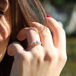 Load image into Gallery viewer, Esmeralda Pırlanta Yüzük