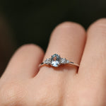 Load image into Gallery viewer, Hestia Aquamarine Yüzük