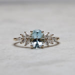 Load image into Gallery viewer, Elen Aquamarine Yüzük