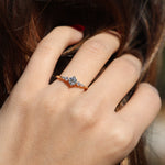 Load image into Gallery viewer, Fleur de Lys GIA Sertifikalı Pırlanta Yüzük