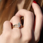 Load image into Gallery viewer, Dian Aquamarine Yüzük