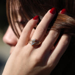 Load image into Gallery viewer, Dian Aquamarine Yüzük