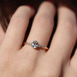 Load image into Gallery viewer, Dian Aquamarine Yüzük