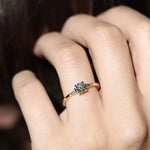 Load image into Gallery viewer, Pergamon 50 GIA Sertifikalı Pırlanta Yüzük