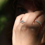 Load image into Gallery viewer, Buse 1 GIA Sertifikalı Pırlanta Yüzük