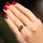 Load image into Gallery viewer, Mila Aquamarine Yüzük