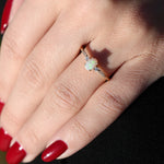 Load image into Gallery viewer, Fedora Opal Yüzük