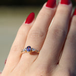 Load image into Gallery viewer, Selene Tanzanite Yüzük