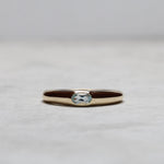 Load image into Gallery viewer, Diana Mini Aquamarine Yüzük