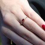 Load image into Gallery viewer, Lilibeth Yakut Yüzük