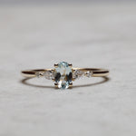 Load image into Gallery viewer, Dian Aquamarine Yüzük