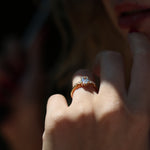 Load image into Gallery viewer, Callisto 90 GIA Sertifikalı Pırlanta Yüzük