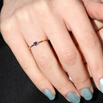 Load image into Gallery viewer, Lorelei Safir Yüzük 3mm