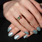 Load image into Gallery viewer, Inna Yakut Yüzük 4X3mm