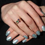 Load image into Gallery viewer, Nana Zümrüt Yüzük 4X3mm