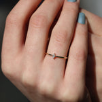 Load image into Gallery viewer, Parisa Pırlanta Yüzük 4X2mm