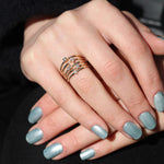 Load image into Gallery viewer, Nana Pırlanta Yüzük 3X2mm