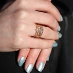 Load image into Gallery viewer, Fabia Pırlanta Yüzük 2,50mm