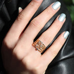 Load image into Gallery viewer, Fabia Pırlanta Yüzük 2,50mm