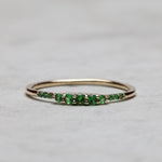 Load image into Gallery viewer, Arya Tsavorite Yüzük