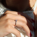 Load image into Gallery viewer, Abigail 50 Yuvarlak Pırlanta Yüzük