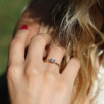 Load image into Gallery viewer, Abigail 40 GIA Sertifikalı Pırlanta Yüzük