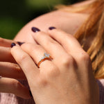 Load image into Gallery viewer, Aldora 40 Pırlanta Yüzük