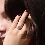 Load image into Gallery viewer, Europa XL Aquamarine Yüzük