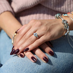 Load image into Gallery viewer, Europa XL Aquamarine Yüzük