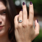 Load image into Gallery viewer, Europa XL Aquamarine Yüzük