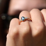 Load image into Gallery viewer, Chantal London Blue Topaz Yüzük