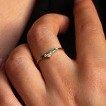 Load image into Gallery viewer, Signy Zümrüt Yüzük