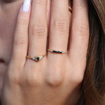 Load image into Gallery viewer, Philomela Safir Yüzük