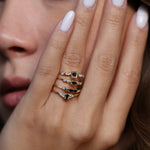 Load image into Gallery viewer, Melia Safir Yüzük