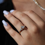 Load image into Gallery viewer, Simay Pırlanta Yüzük