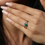 Load image into Gallery viewer, Phaedra Zümrüt Yüzük