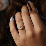 Load image into Gallery viewer, Delia Lemon Quartz Yüzük