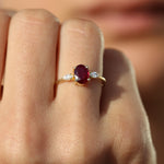 Load image into Gallery viewer, Aegle Yakut Yüzük