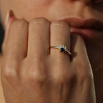 Load image into Gallery viewer, Crown Safir Yüzük