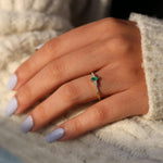 Load image into Gallery viewer, Roma Zümrüt Yüzük