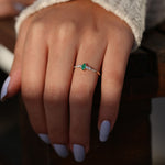 Load image into Gallery viewer, Roma Zümrüt Yüzük