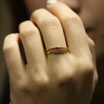 Load image into Gallery viewer, Arya Tsavorite Yüzük