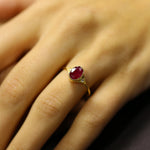 Load image into Gallery viewer, Chloe Yakut Yüzük