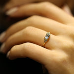 Load image into Gallery viewer, Hera Aquamarine Yüzük