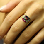 Load image into Gallery viewer, Carnea Garnet Yüzük