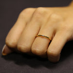 Load image into Gallery viewer, Mini Marquise 3x1,5mm Pırlanta Yüzük