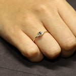 Load image into Gallery viewer, Philomela Safir Yüzük