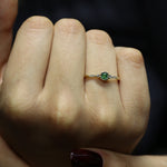 Load image into Gallery viewer, Poena Zümrüt Yüzük